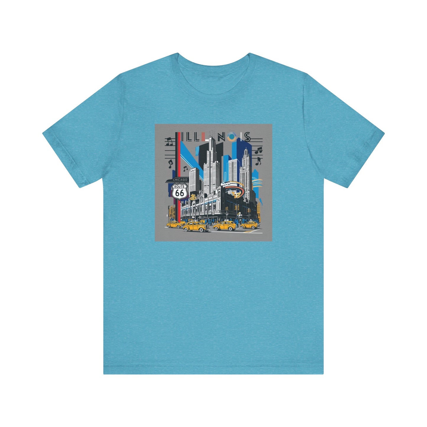 Illinois Vintage Graphic Short Sleeve T-Shirt