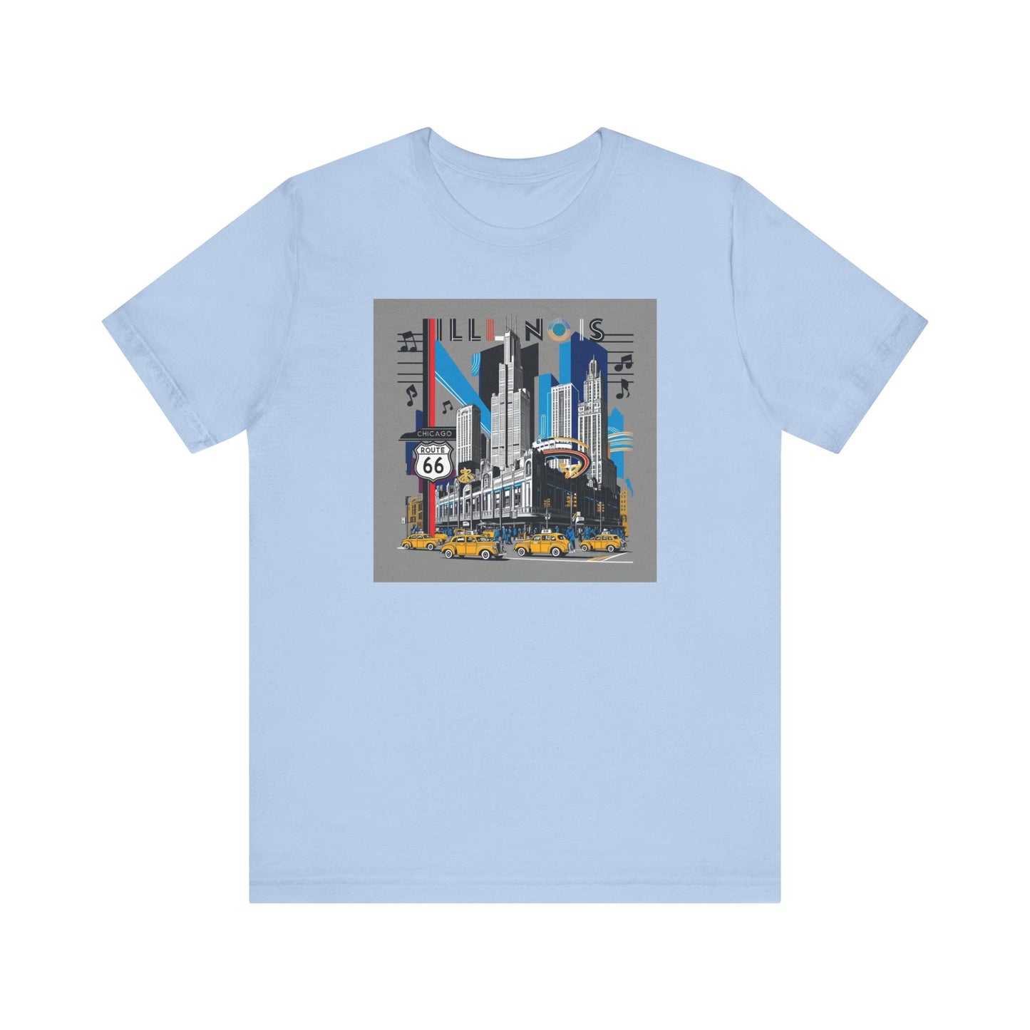 Illinois Vintage Graphic Short Sleeve T-Shirt