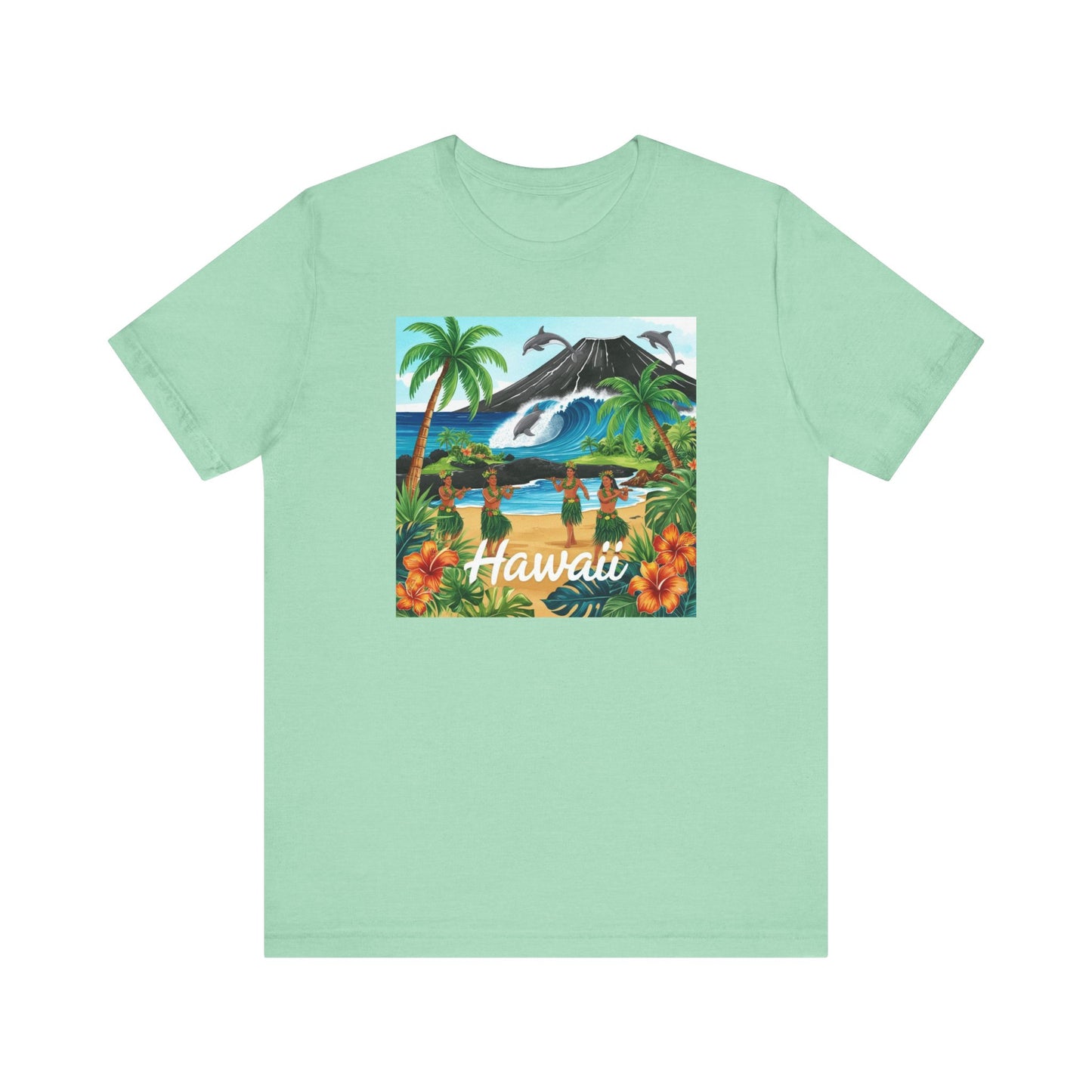Hawaii Beach Vibes Unisex T-Shirt - Tropical Island Graphic Tee