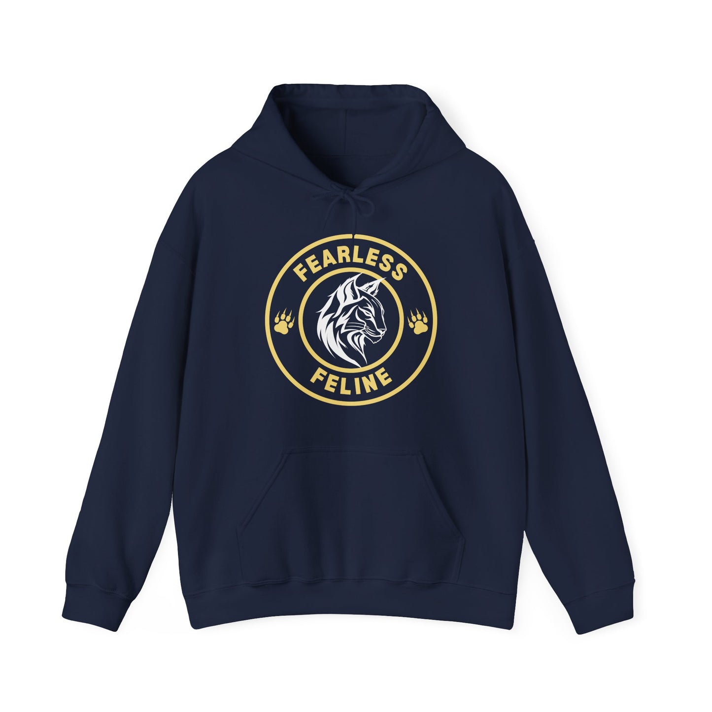 Fearless Feline Unisex Hoodie
