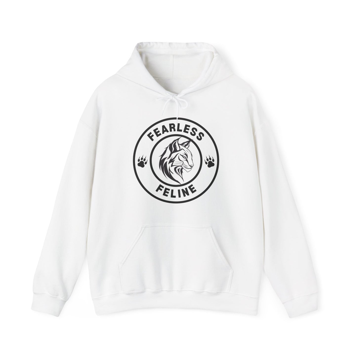 Fearless Feline Unisex Hoodie