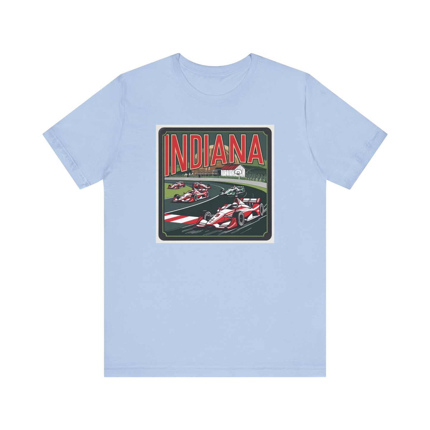 Indiana Racing Unisex Jersey Tee - Vintage Motorsport Shirt