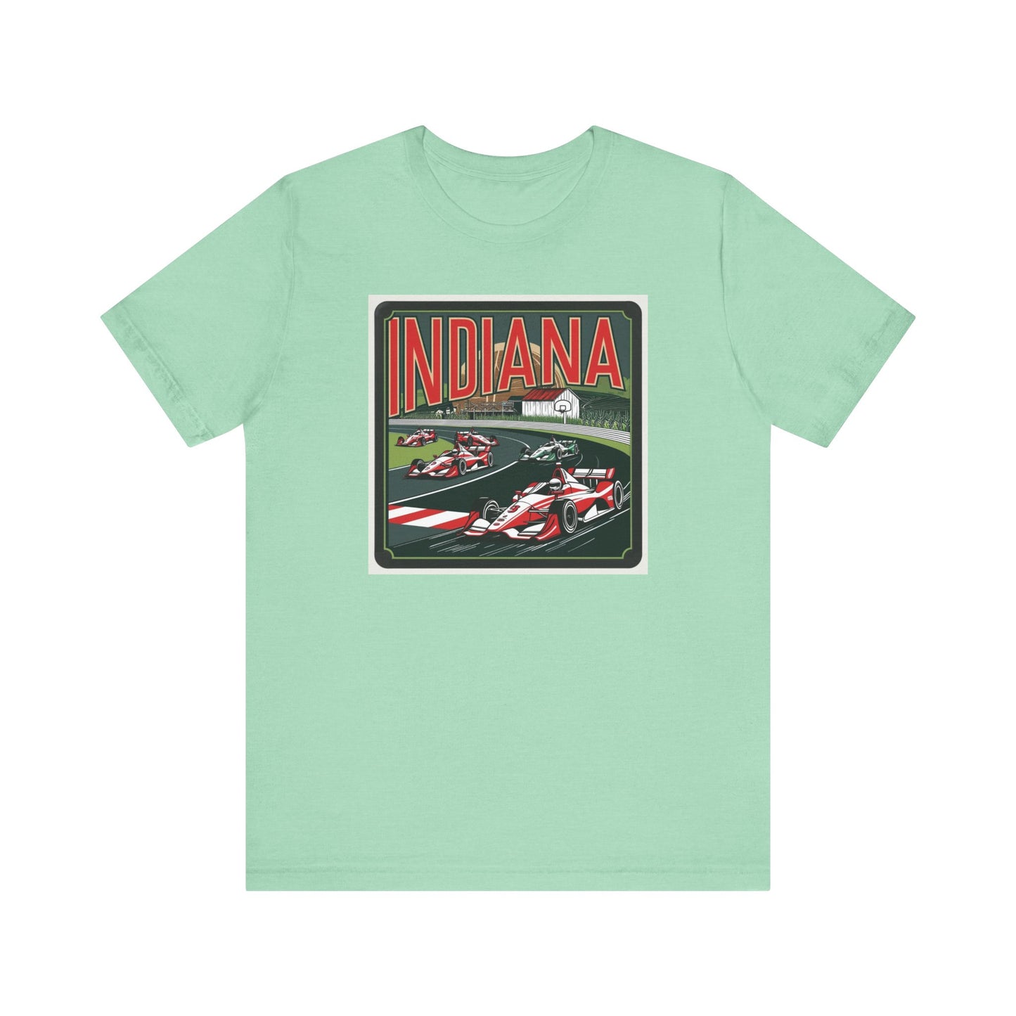 Indiana Racing Unisex Jersey Tee - Vintage Motorsport Shirt
