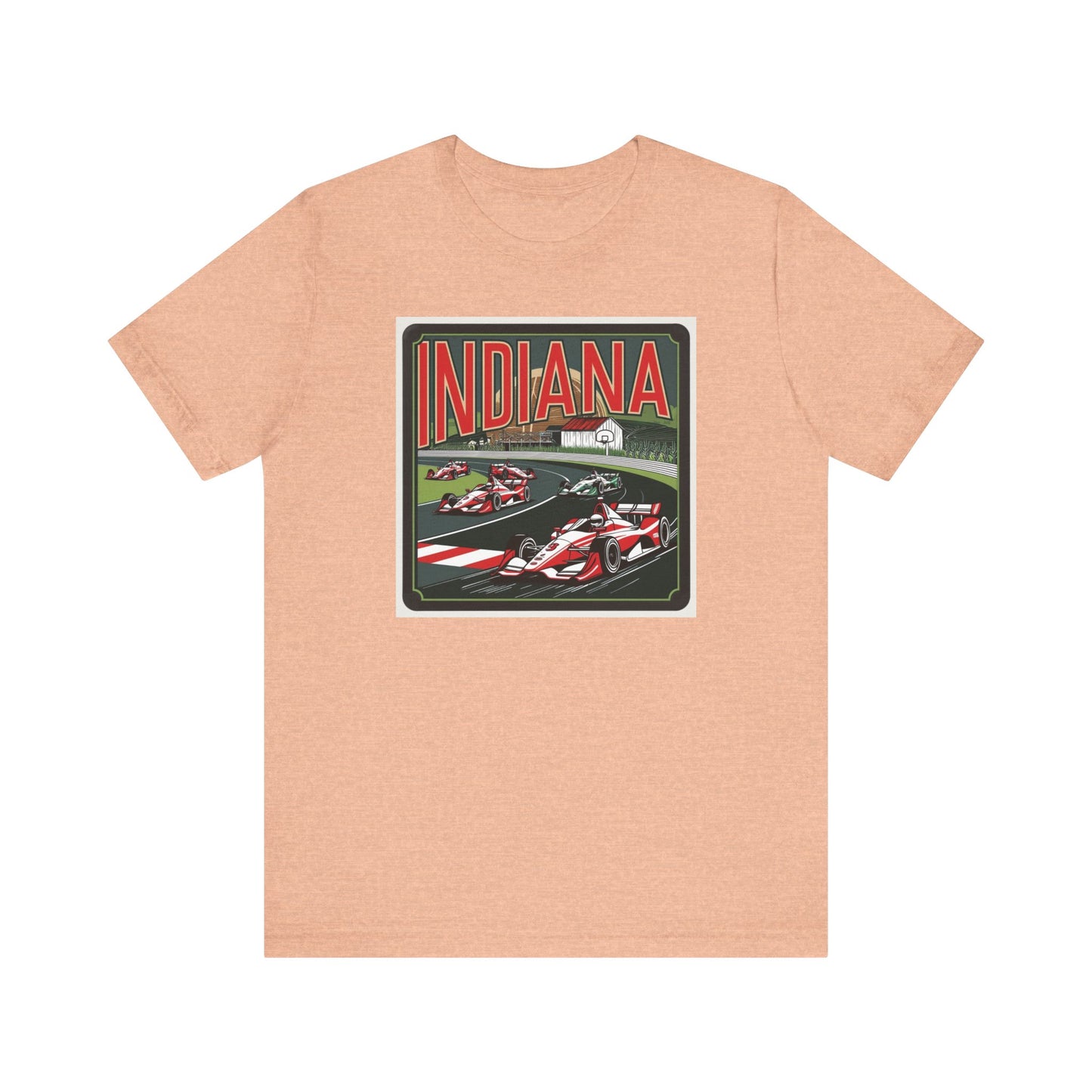 Indiana Racing Unisex Jersey Tee - Vintage Motorsport Shirt
