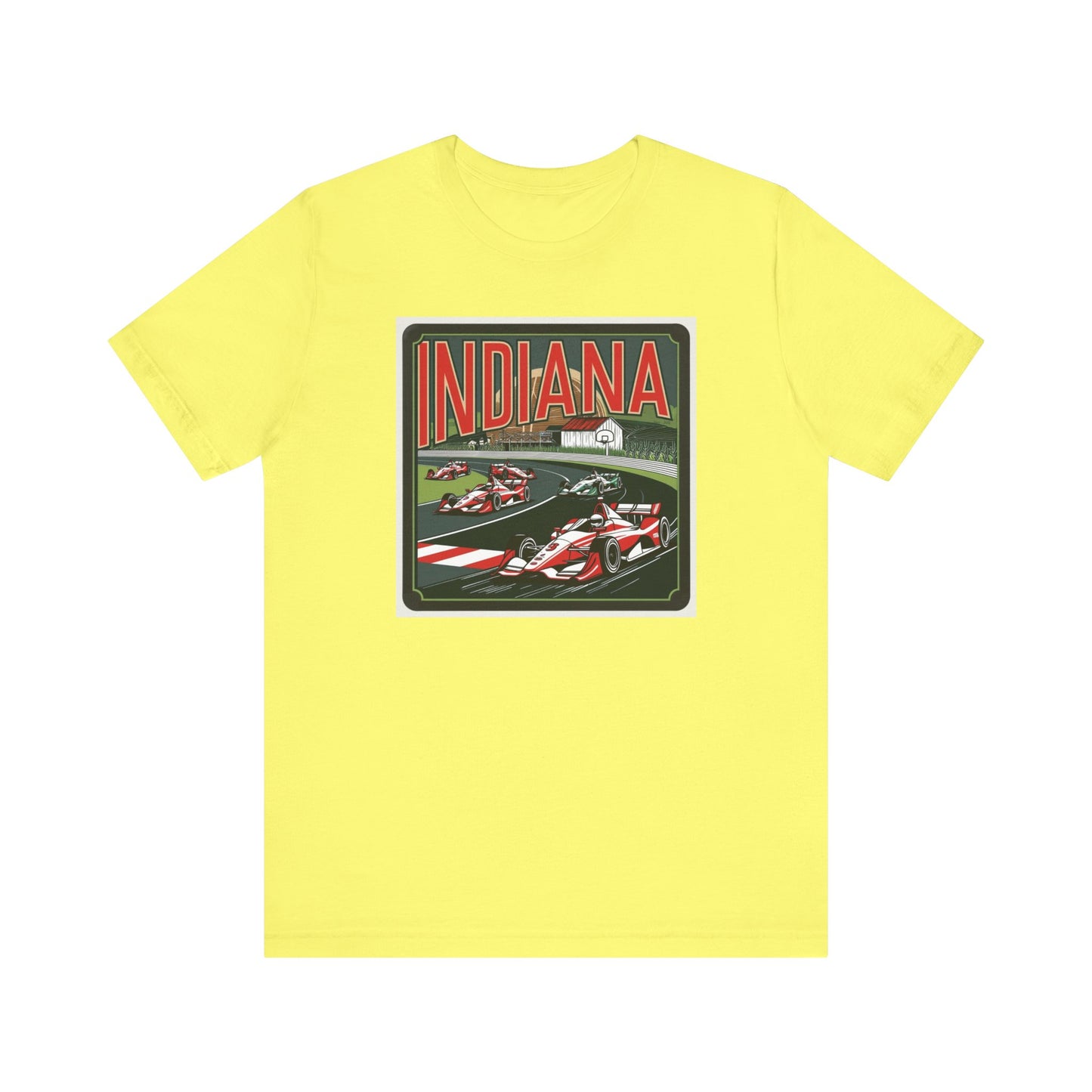 Indiana Racing Unisex Jersey Tee - Vintage Motorsport Shirt
