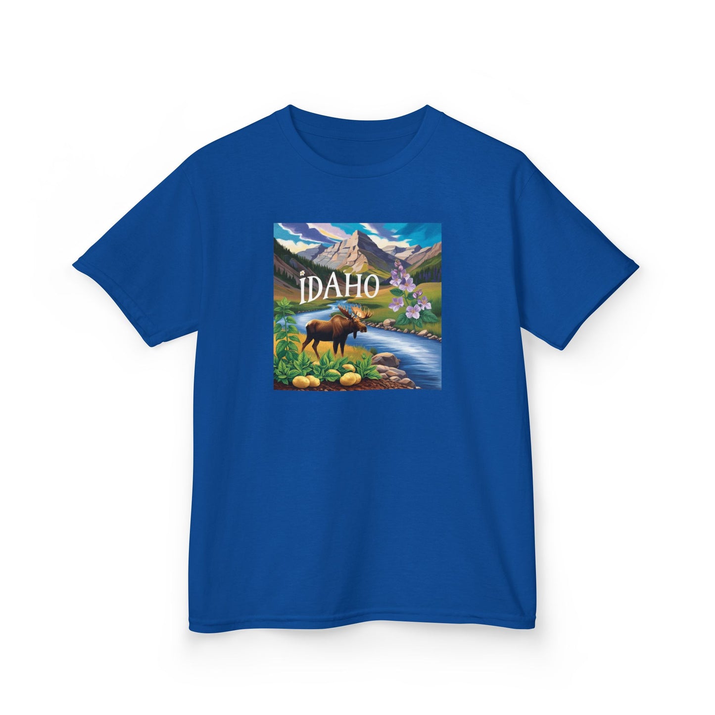 Idaho Nature Kids Heavy Cotton™ Tee - Fun Outdoor Adventure Design