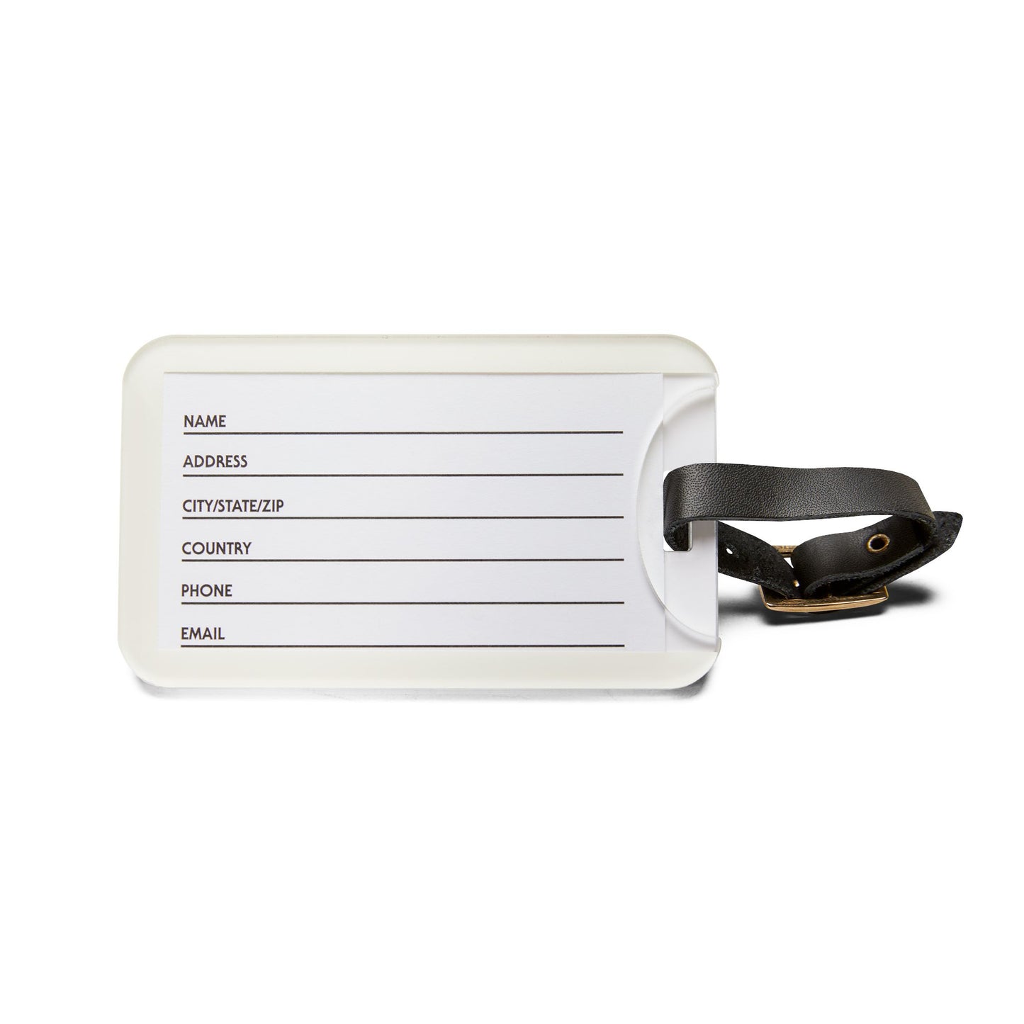 Alaska Aurora Borealis Luggage Tag - Travel ID Tag with Scenic Design