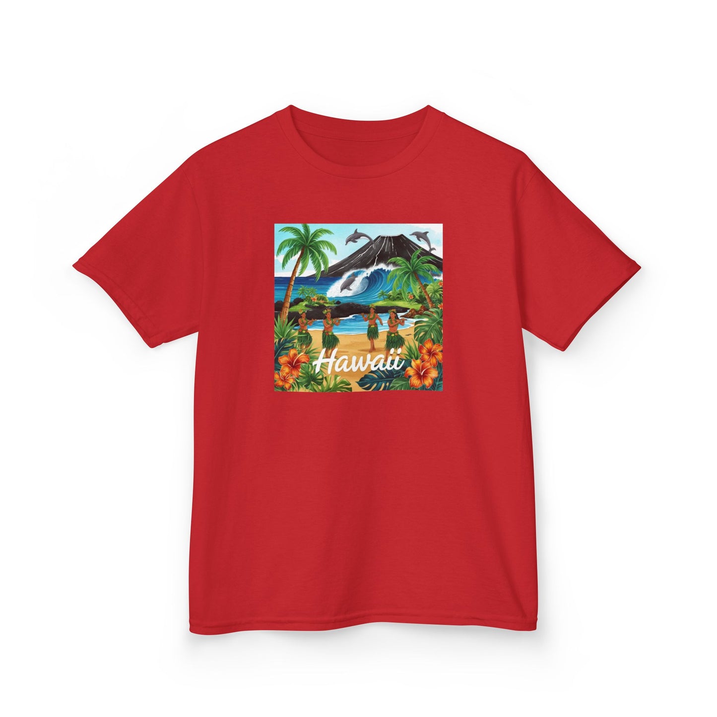 Hawaii Graphic Kids Tee | Tropical Beach Vibes