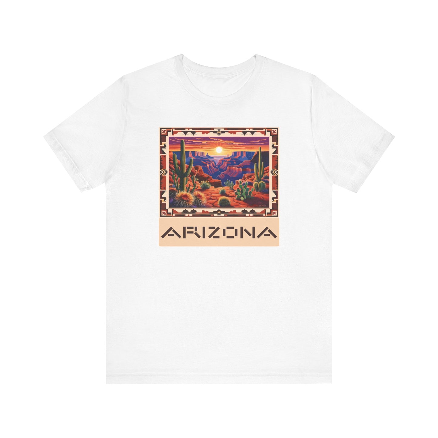 Arizona Nature Unisex Tee - Breathable and Comfortable Lightweight Cotton Shirt