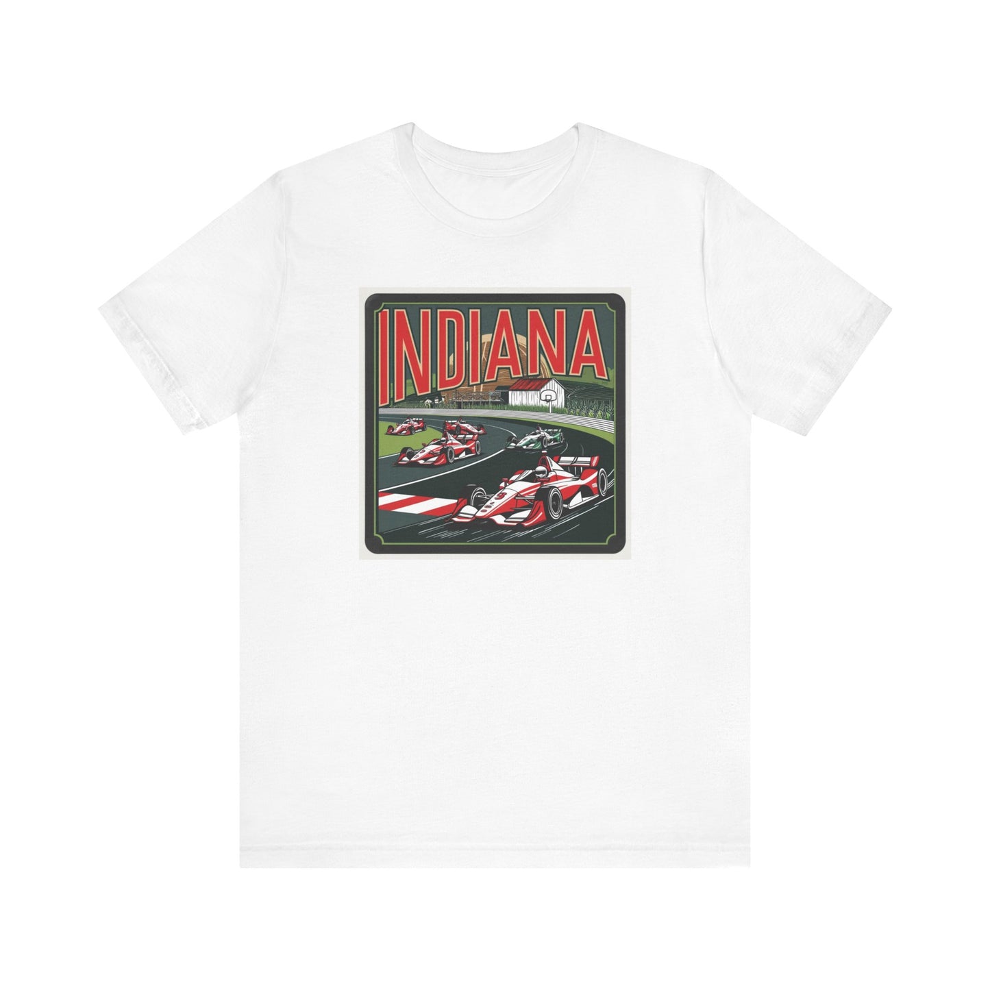 Indiana Racing Unisex Jersey Tee - Vintage Motorsport Shirt
