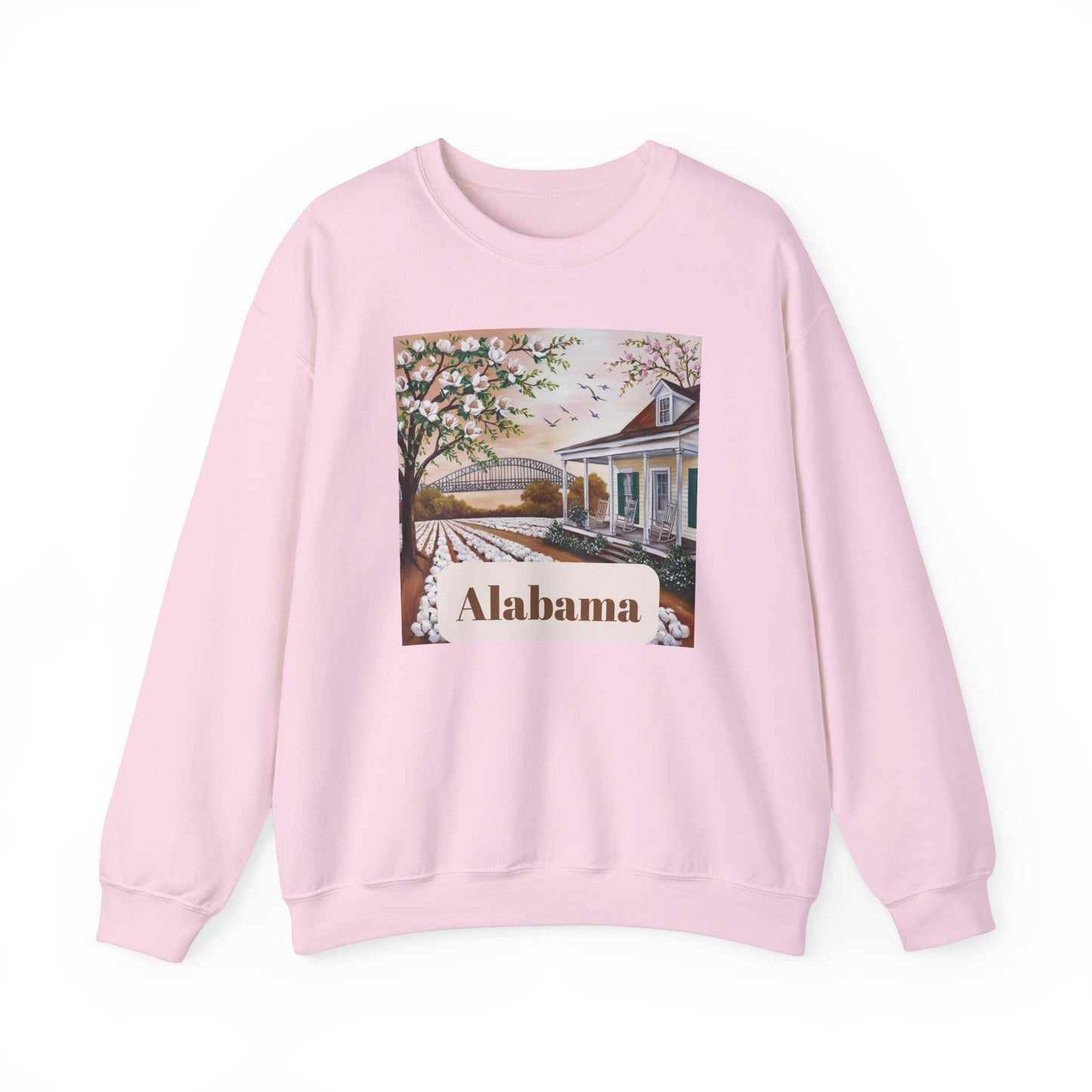 Alabama Vintage Scene Crewneck Sweatshirt