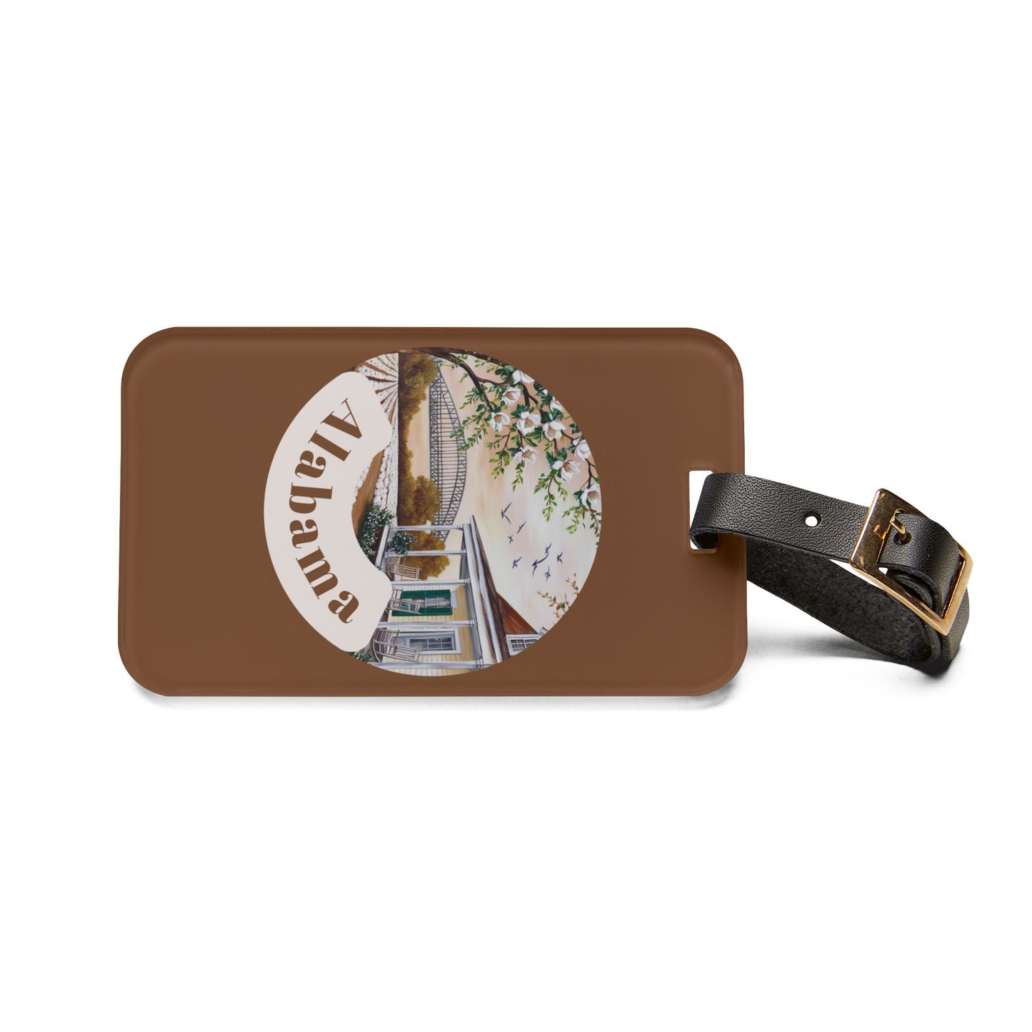 Alabama Travel Luggage Tag - Vintage Design for Adventurers