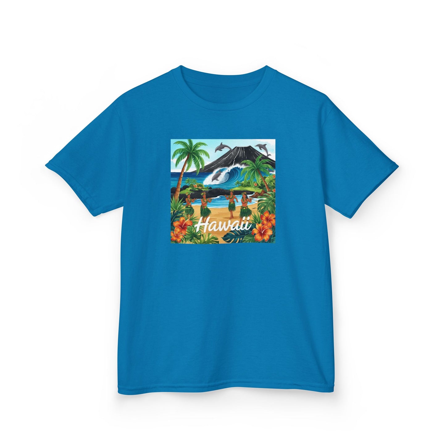 Hawaii Graphic Kids Tee | Tropical Beach Vibes