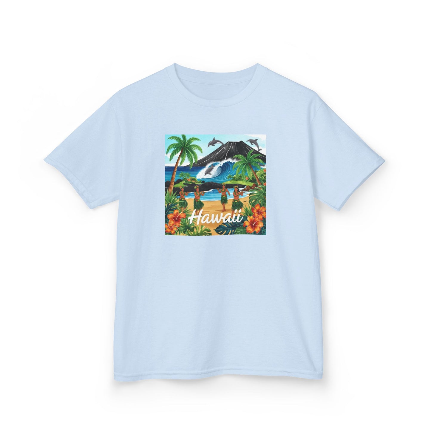Hawaii Graphic Kids Tee | Tropical Beach Vibes