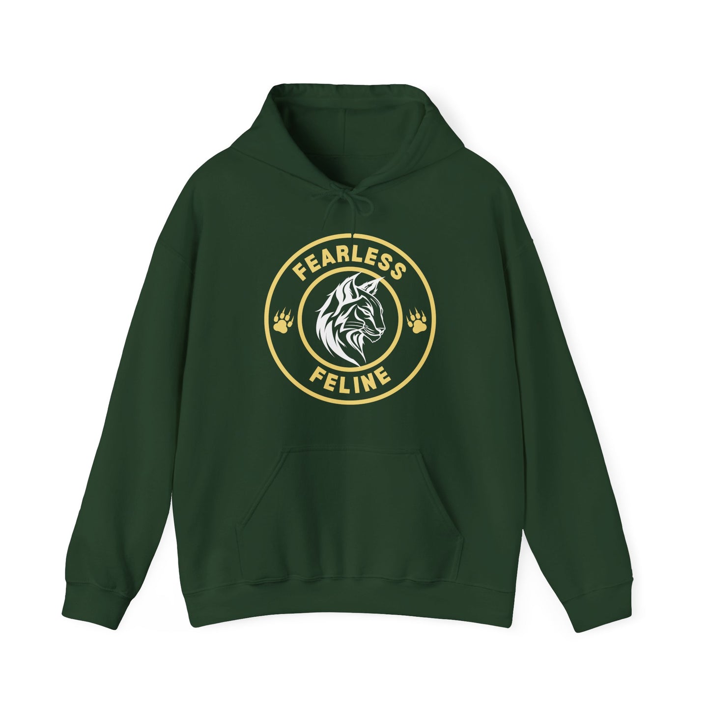 Fearless Feline Unisex Hoodie