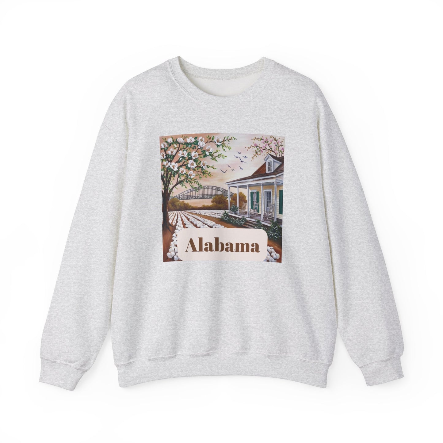 Alabama Vintage Scene Crewneck Sweatshirt