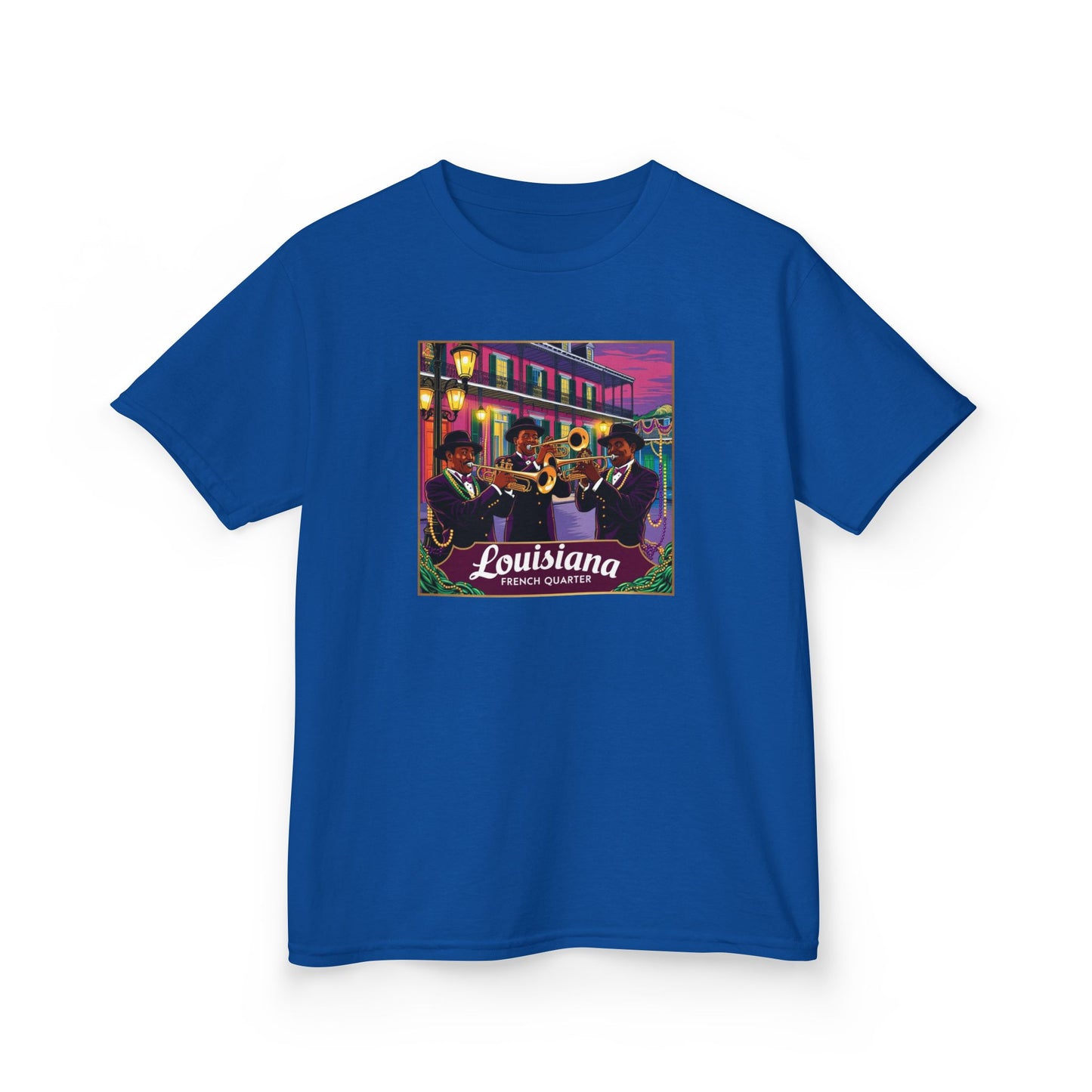 Cool Louisiana Graphic Kids Tee - Fun and Colorful Design for Young Explorers