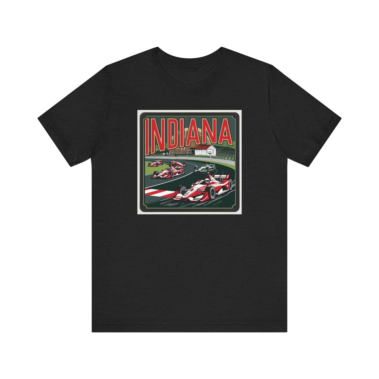 Indiana Racing Unisex Jersey Tee - Vintage Motorsport Shirt