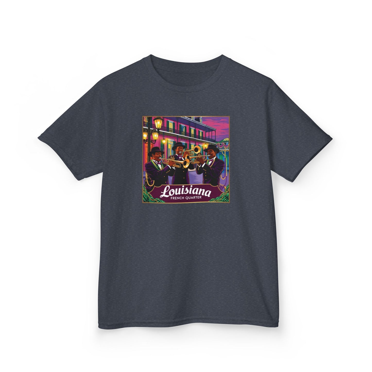 Cool Louisiana Graphic Kids Tee - Fun and Colorful Design for Young Explorers