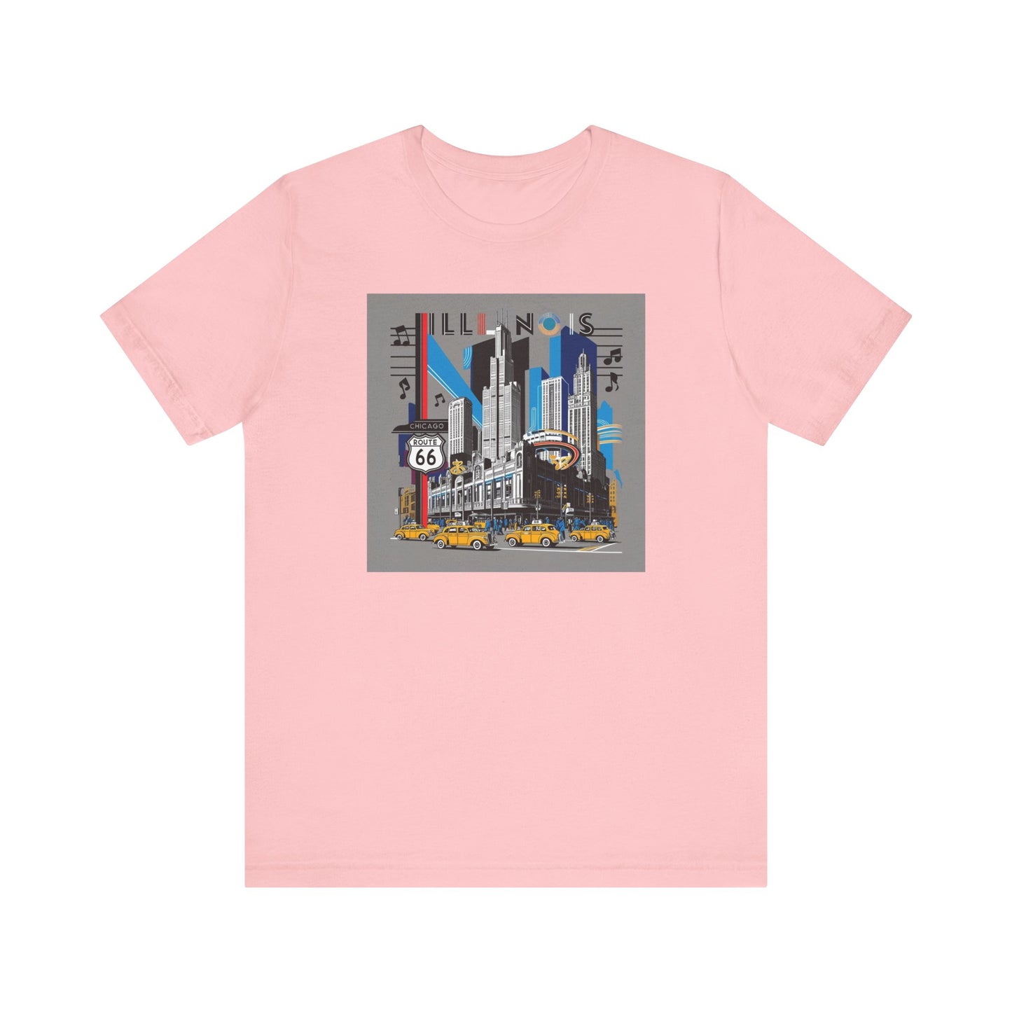 Illinois Vintage Graphic Short Sleeve T-Shirt