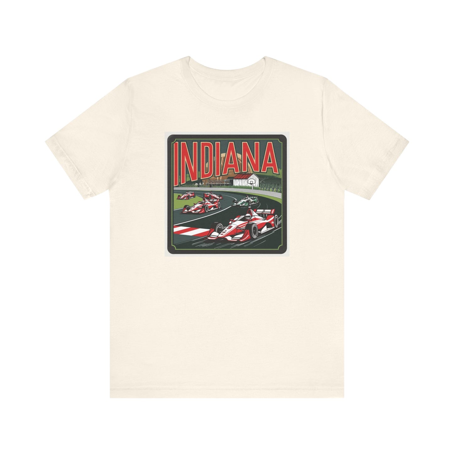 Indiana Racing Unisex Jersey Tee - Vintage Motorsport Shirt