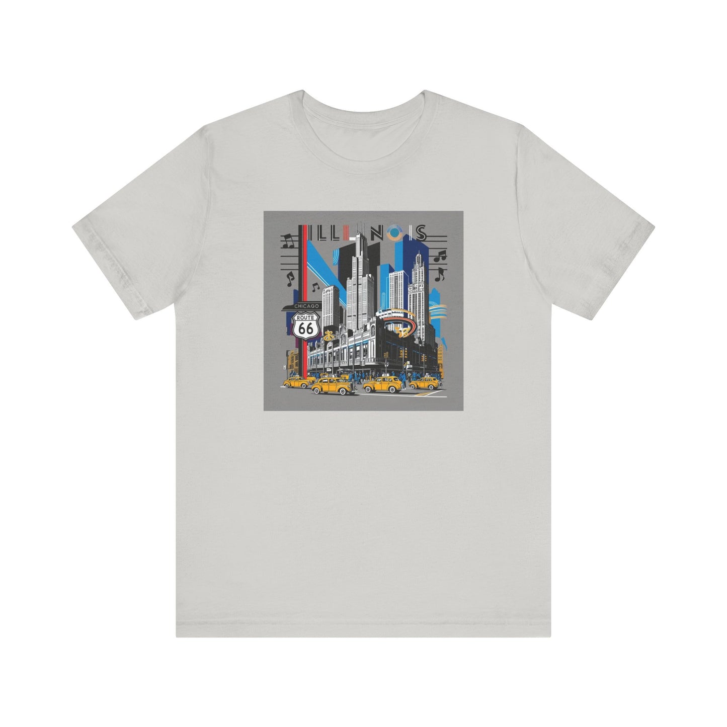 Illinois Vintage Graphic Short Sleeve T-Shirt