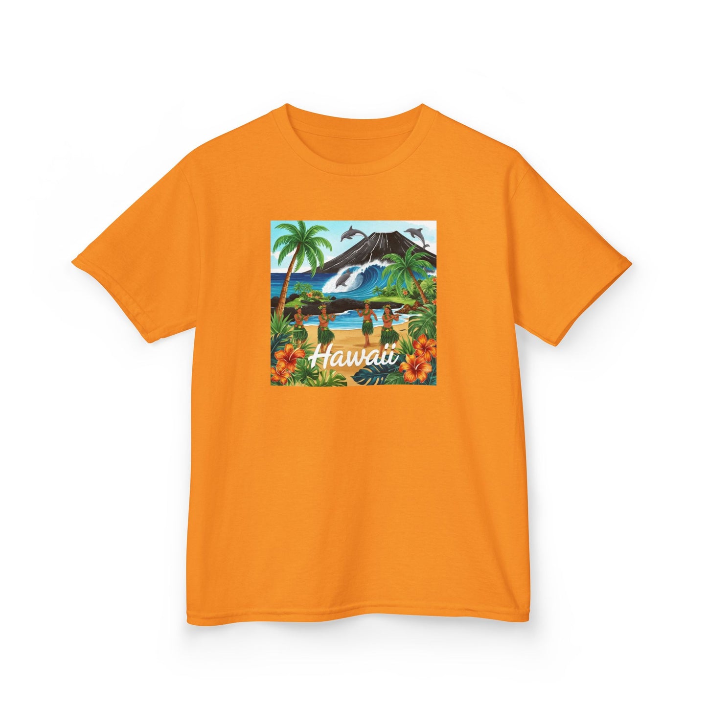 Hawaii Graphic Kids Tee | Tropical Beach Vibes