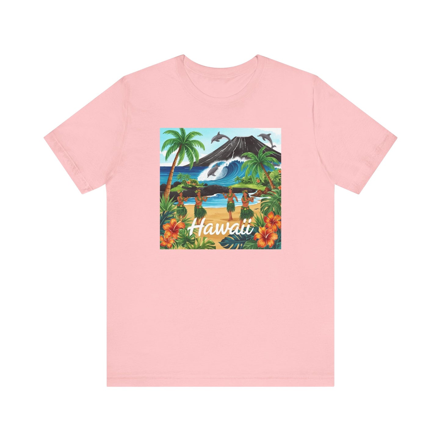 Hawaii Beach Vibes Unisex T-Shirt - Tropical Island Graphic Tee