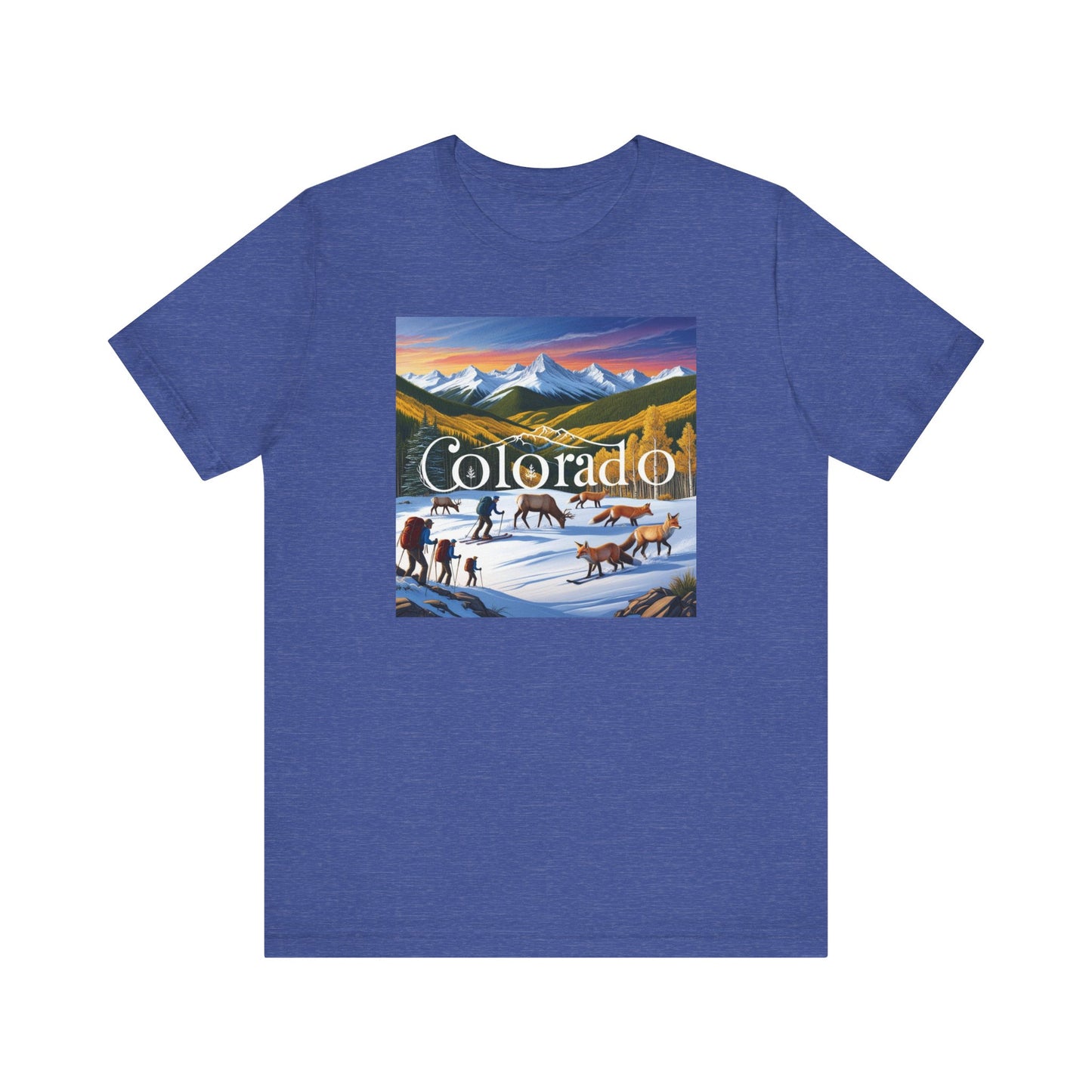 Colorado Wildlife Artist Tee - Unisex Short Sleeve Jersey Shirt