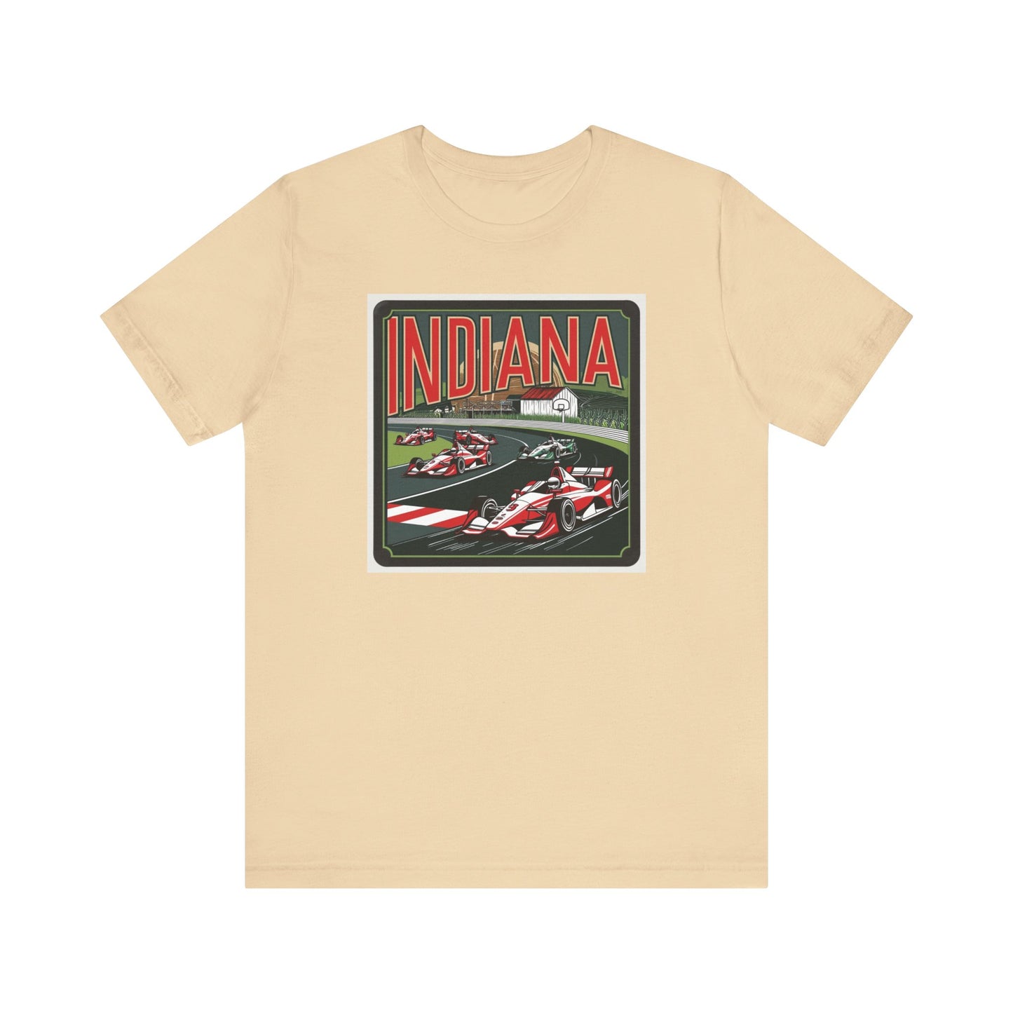 Indiana Racing Unisex Jersey Tee - Vintage Motorsport Shirt