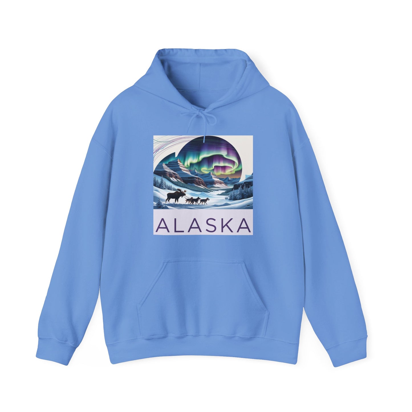 Alaska Northern Lights Unisex Hooded Sweatshirt