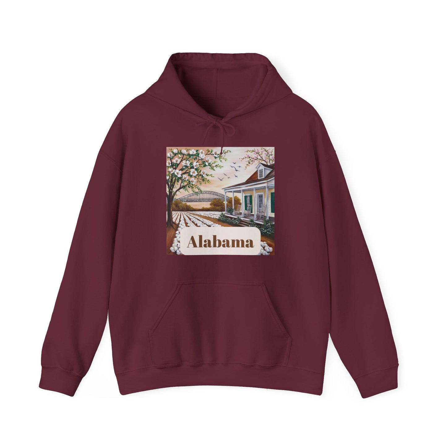 Alabama Landscape Unisex Heavy Blend Hoodie