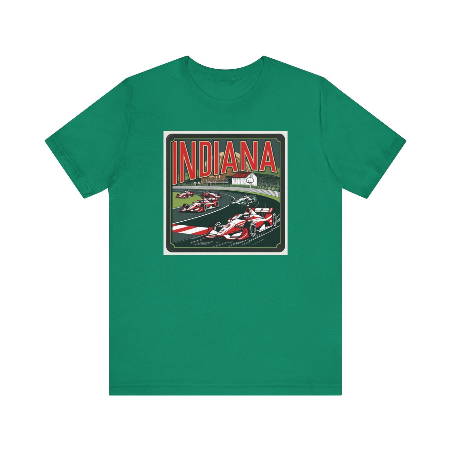 Indiana Racing Unisex Jersey Tee - Vintage Motorsport Shirt