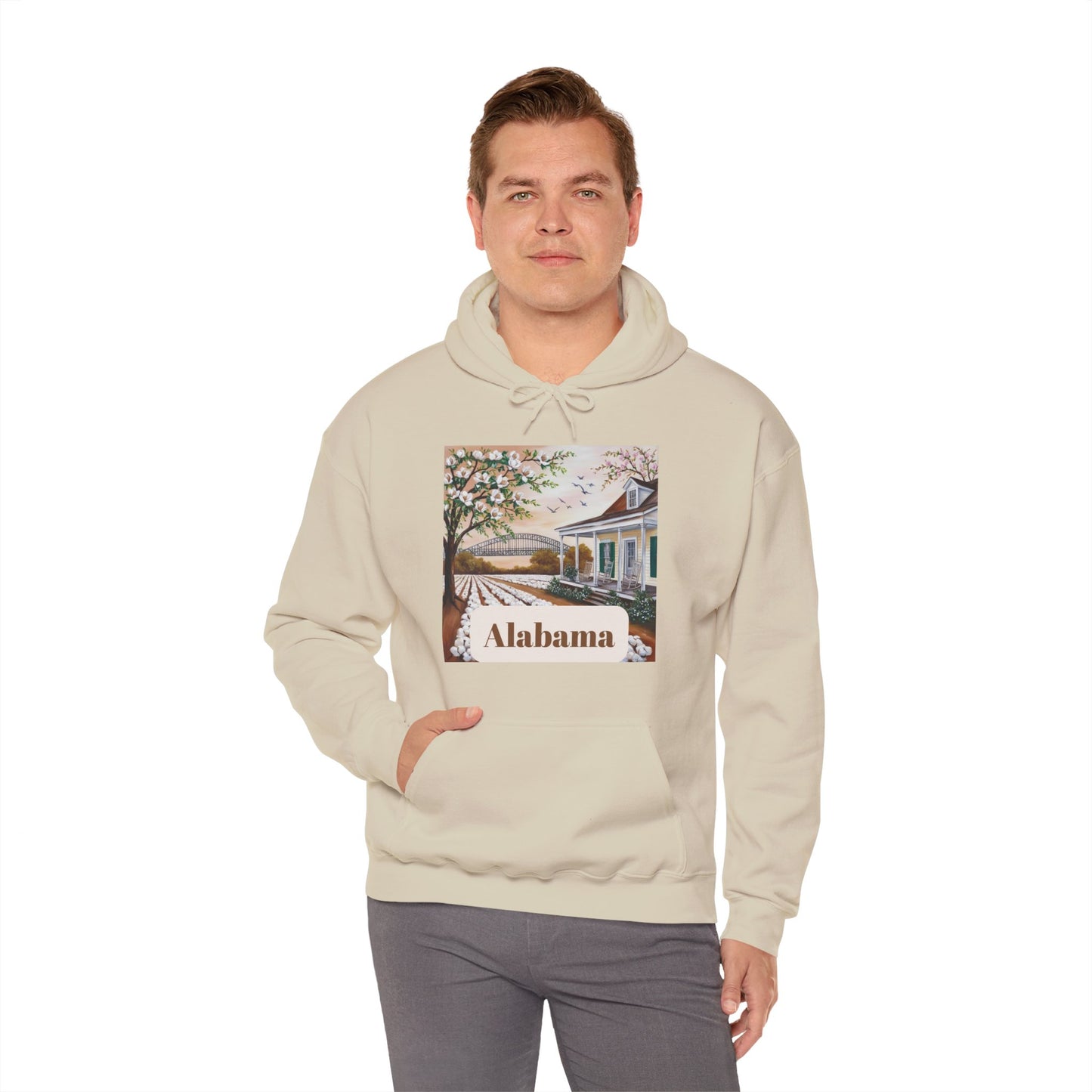 Alabama Landscape Unisex Heavy Blend Hoodie