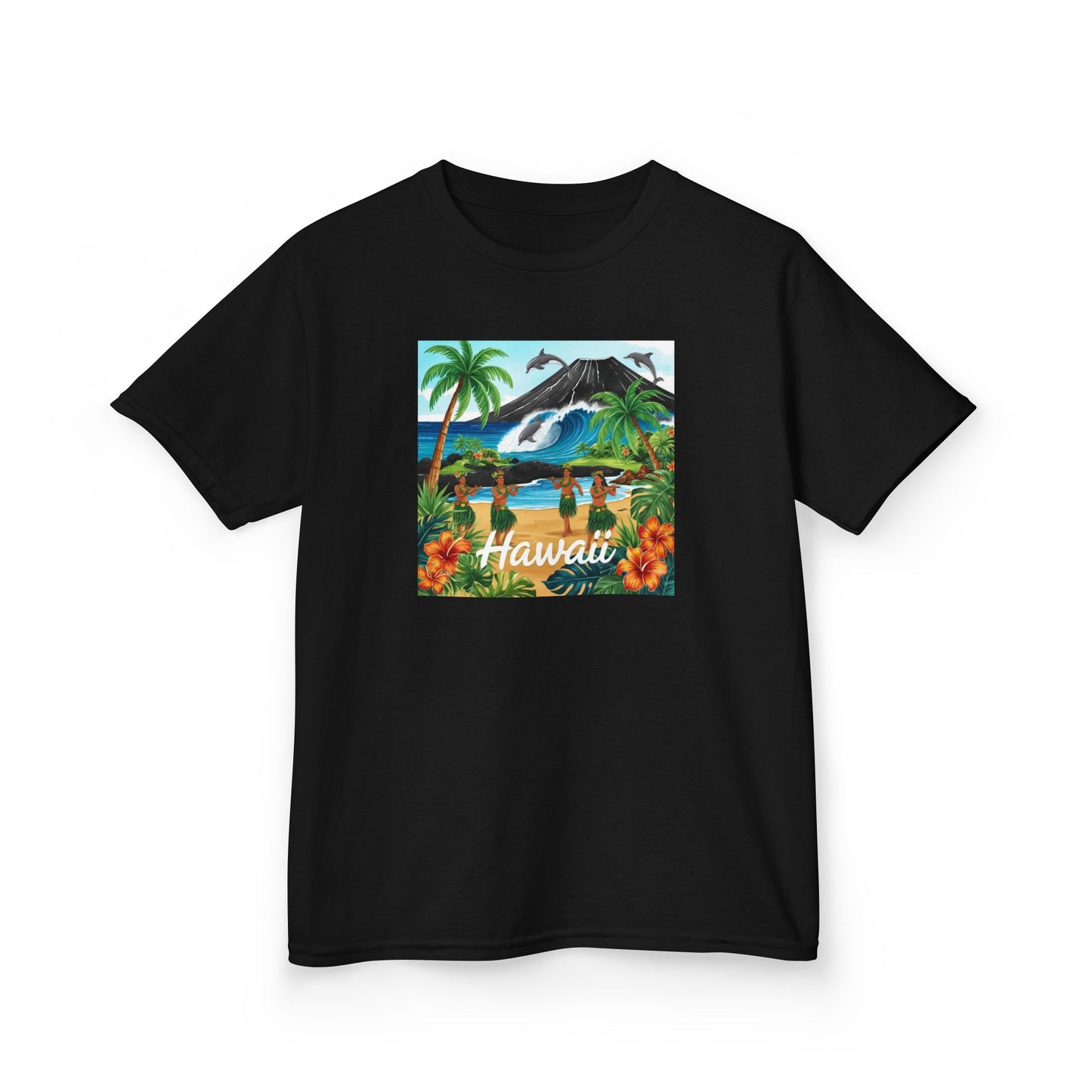 Hawaii Graphic Kids Tee | Tropical Beach Vibes