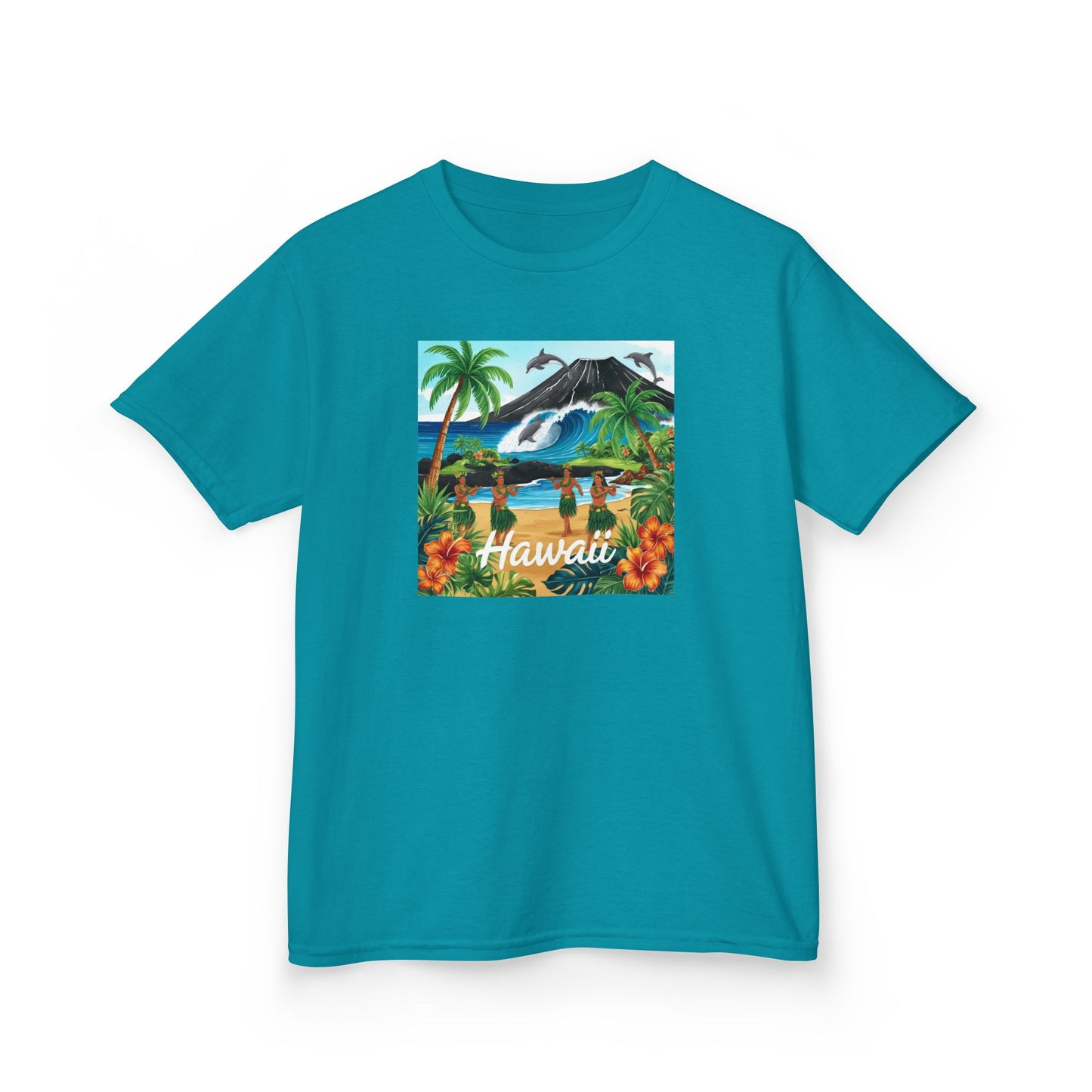 Hawaii Graphic Kids Tee | Tropical Beach Vibes