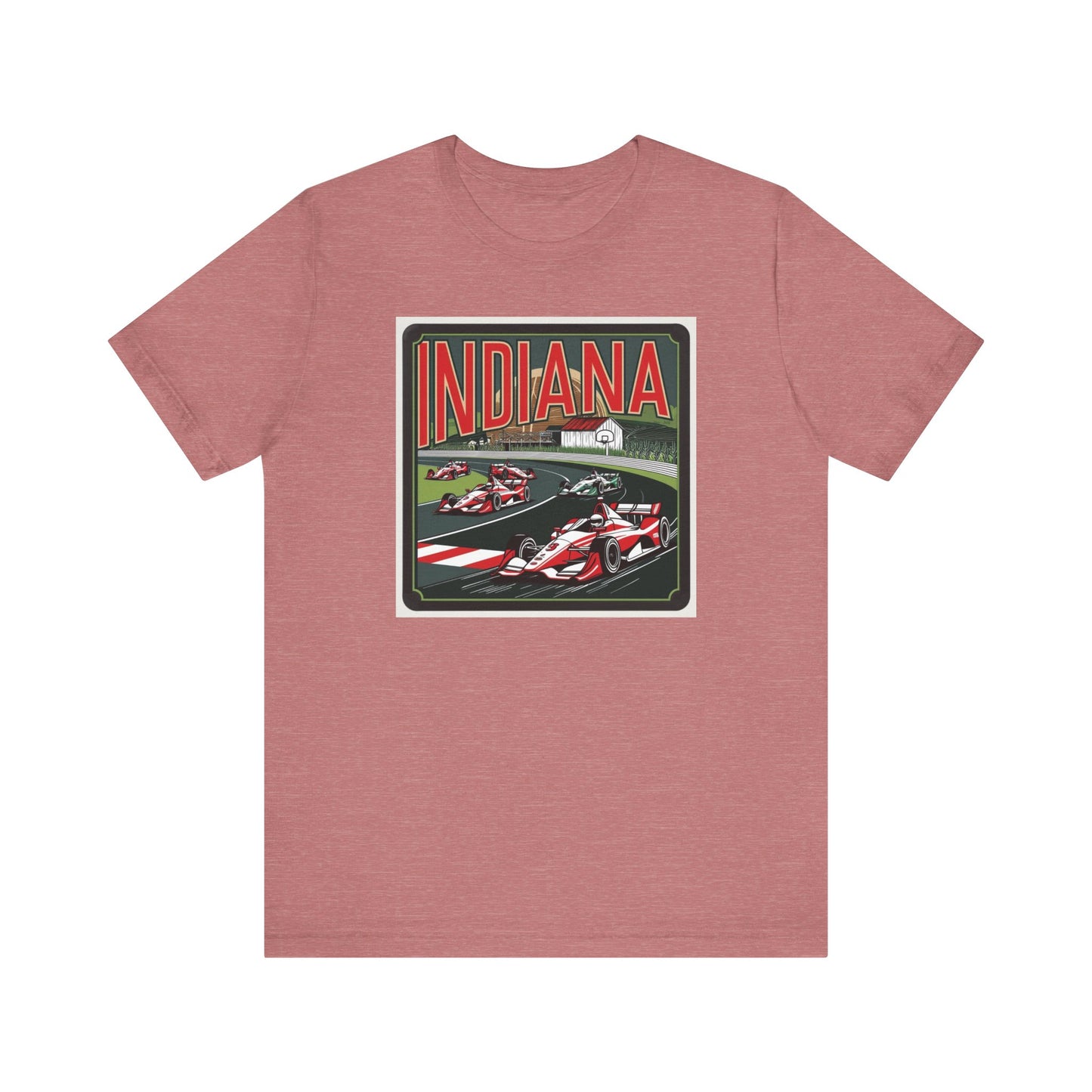 Indiana Racing Unisex Jersey Tee - Vintage Motorsport Shirt