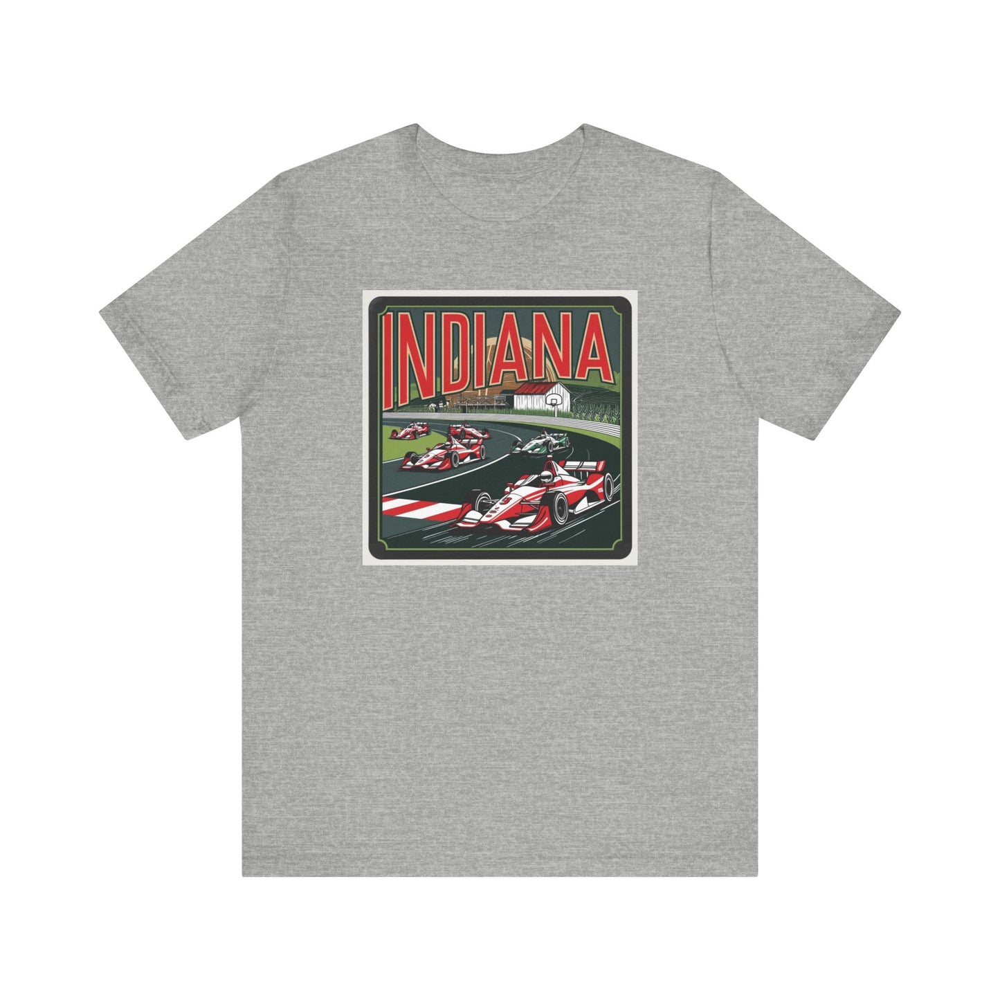 Indiana Racing Unisex Jersey Tee - Vintage Motorsport Shirt