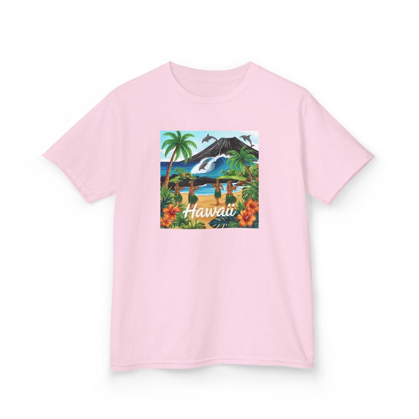 Hawaii Graphic Kids Tee | Tropical Beach Vibes
