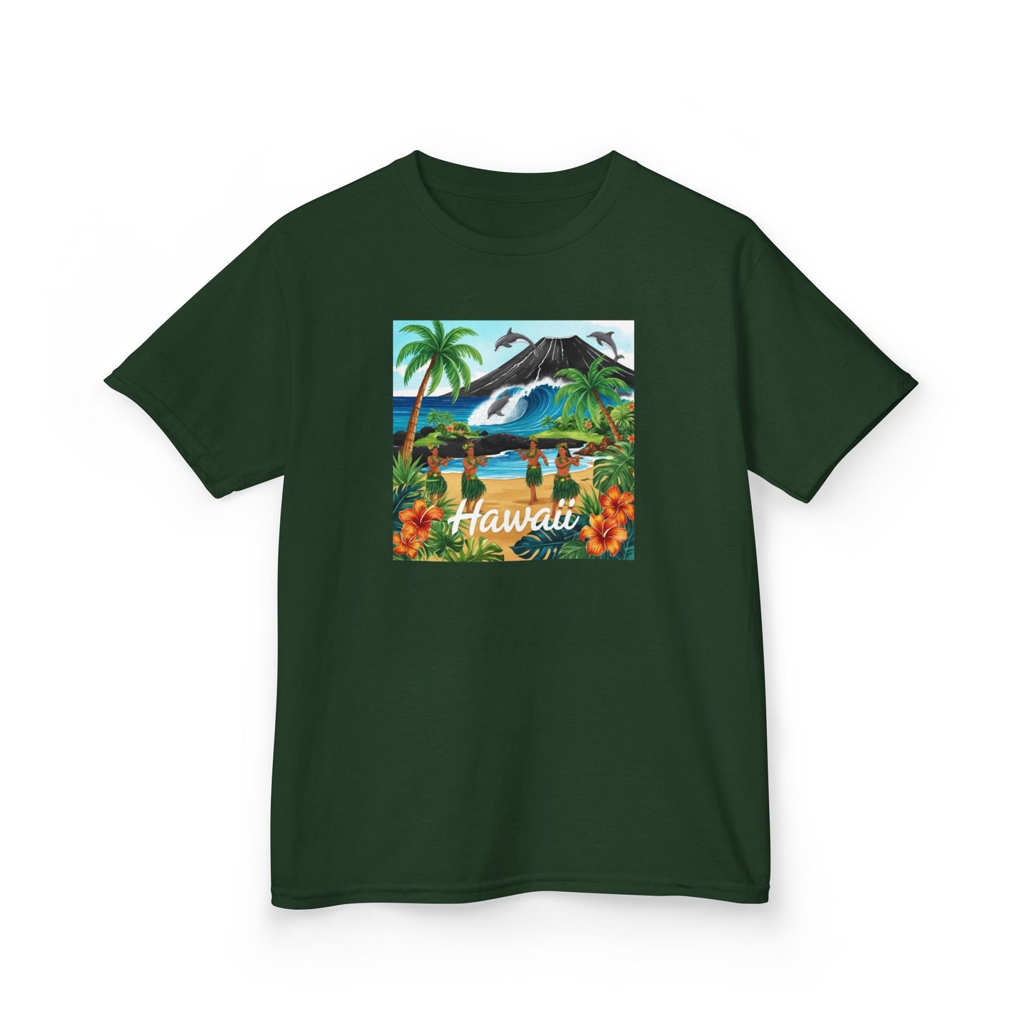 Hawaii Graphic Kids Tee | Tropical Beach Vibes