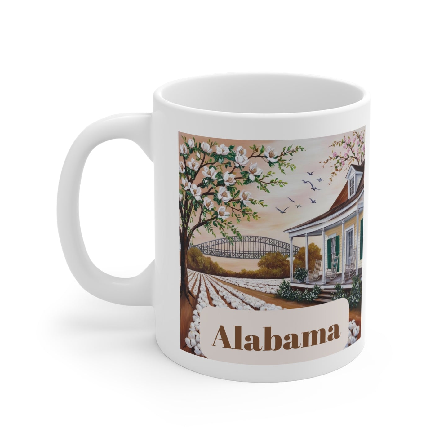 Alabama Mug - 11oz Coffee Cup with Scenic Southern Charm