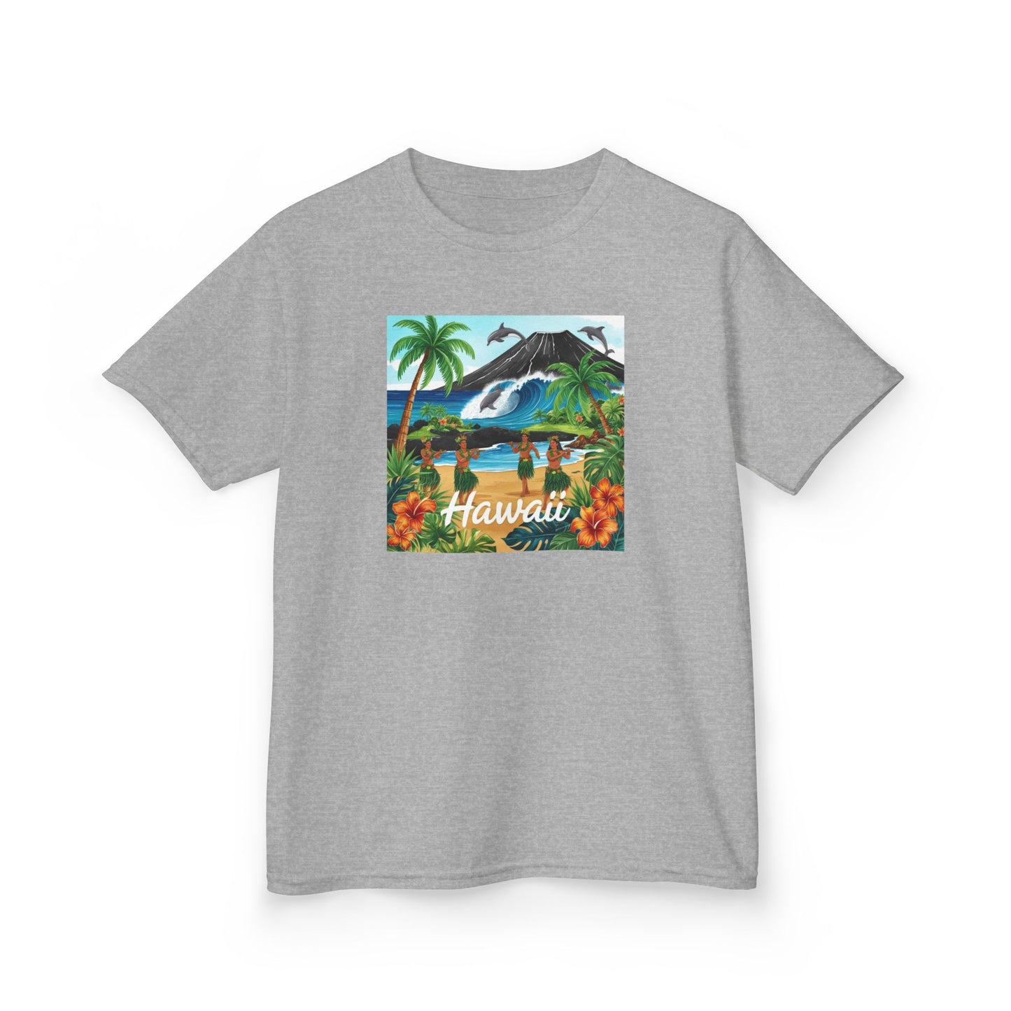 Hawaii Graphic Kids Tee | Tropical Beach Vibes
