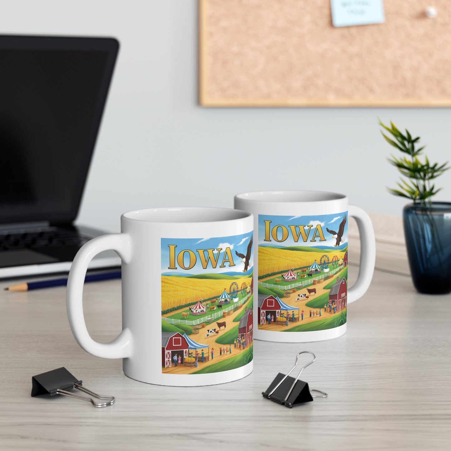 Iowa Scenic 11oz Mug - Perfect Gift for Farm Lovers & Travel Enthusiasts