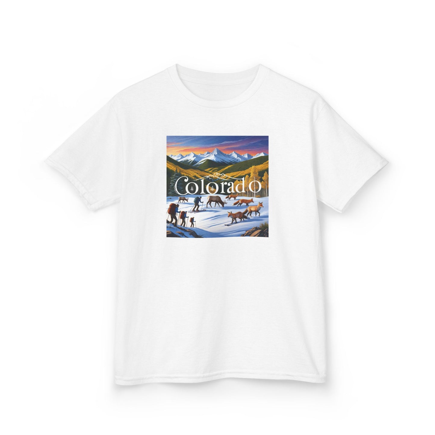 Colorado Adventure Kids Tee - Explore the Mountains in Style