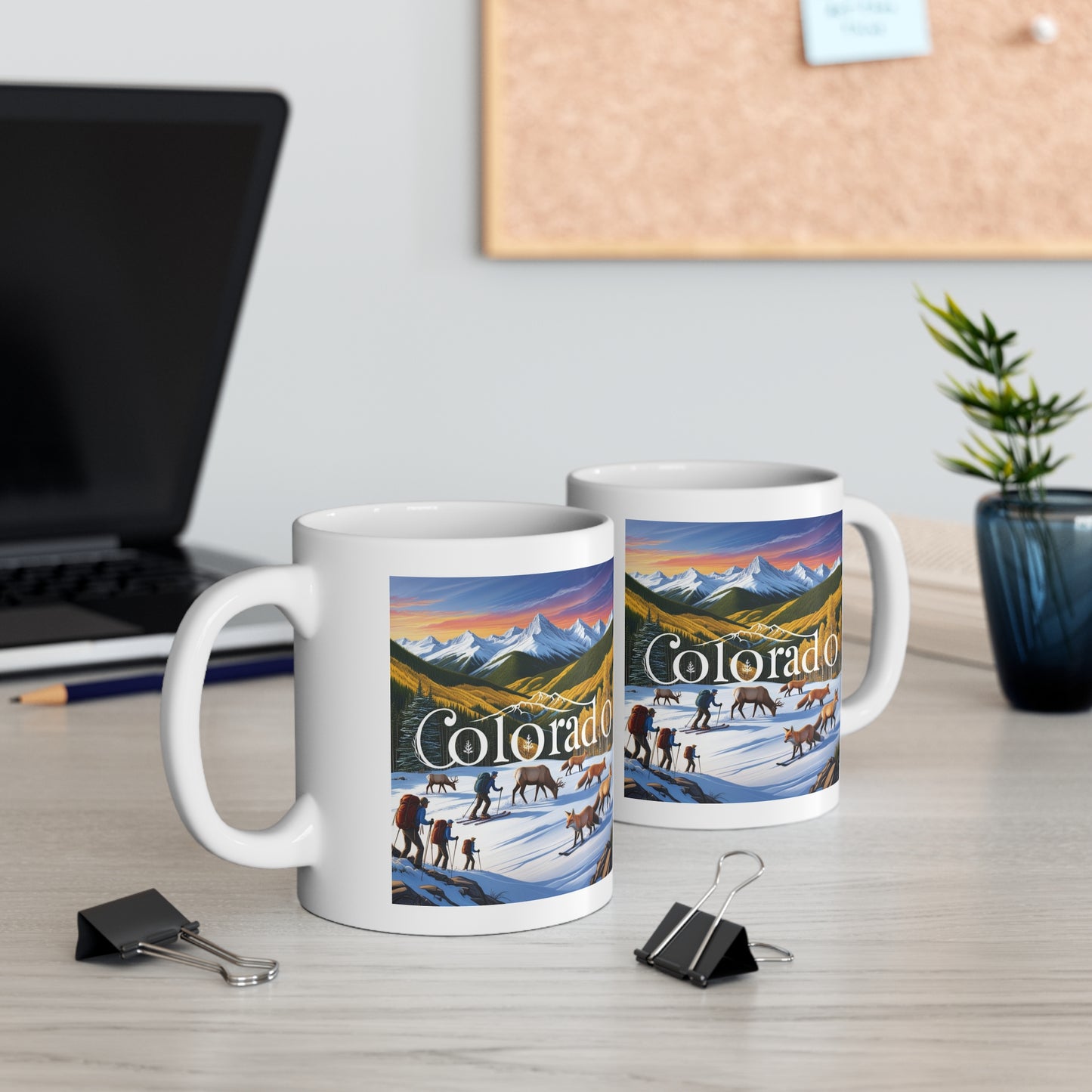 Colorado Adventure Mug - 11oz Nature-Themed Coffee Cup for Outdoor Enthusiasts