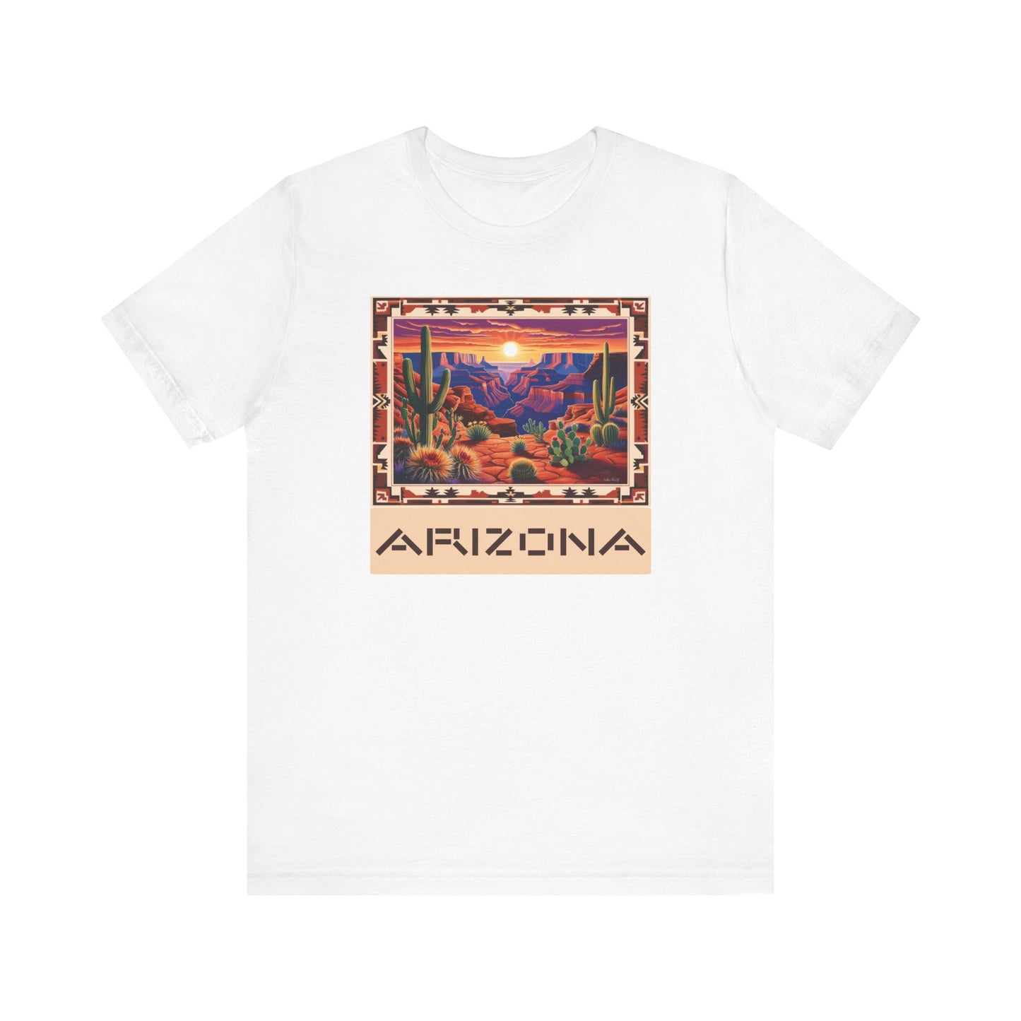 Arizona Nature Unisex Tee - Breathable and Comfortable Lightweight Cotton Shirt