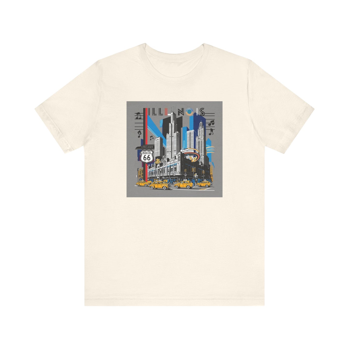 Illinois Vintage Graphic Short Sleeve T-Shirt