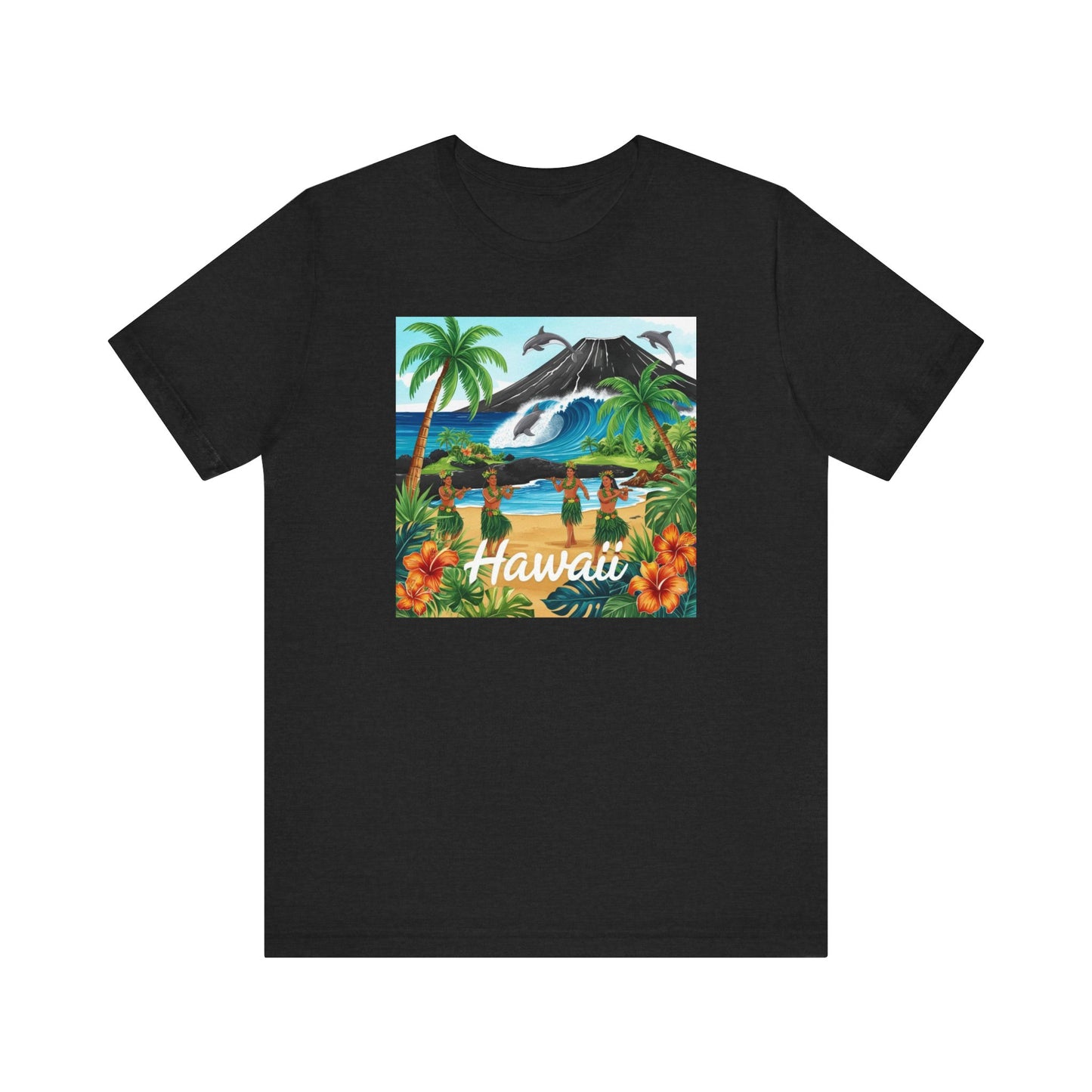Hawaii Beach Vibes Unisex T-Shirt - Tropical Island Graphic Tee