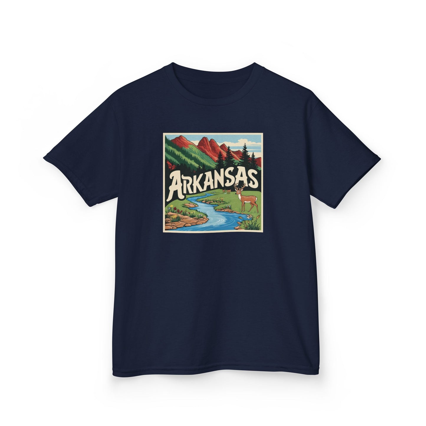 Kids Arkansas Nature Tee - Adventure & Discovery T-Shirt