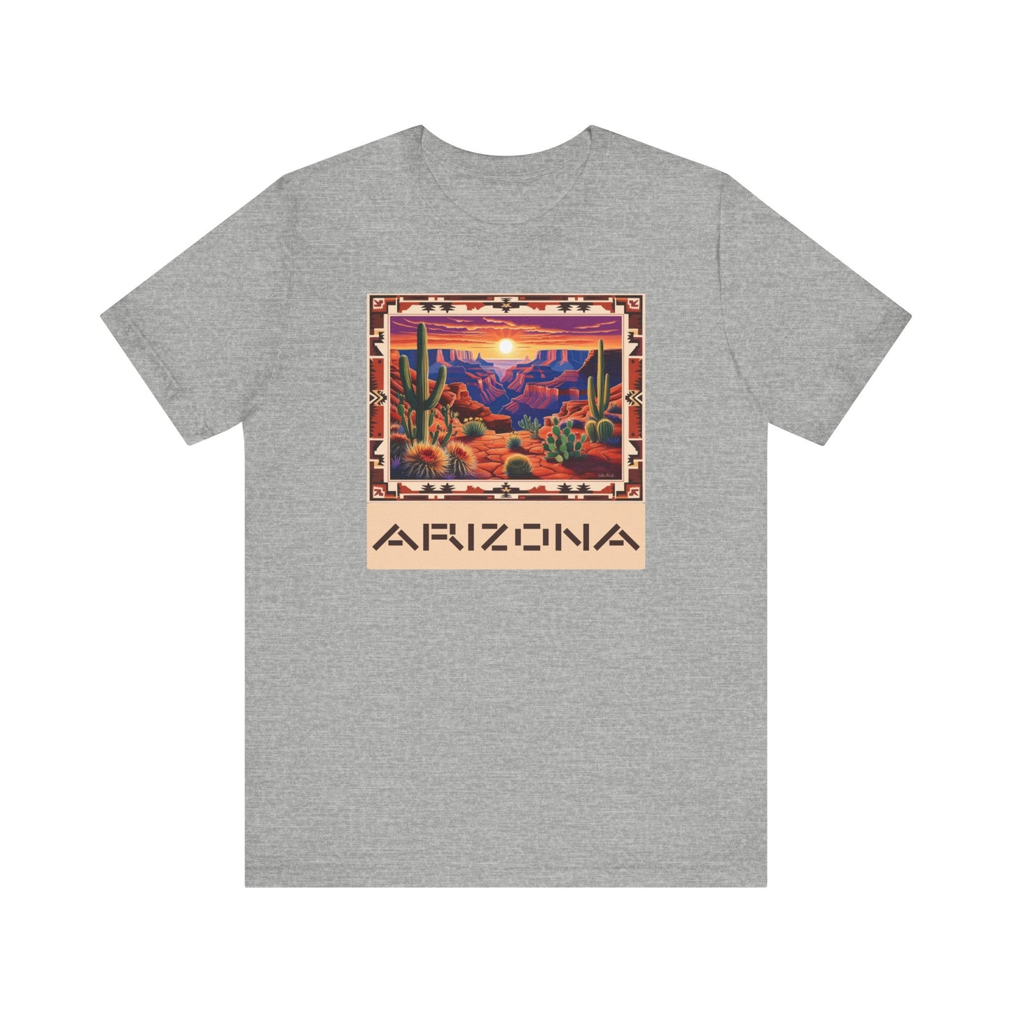 Arizona Nature Unisex Tee - Breathable and Comfortable Lightweight Cotton Shirt